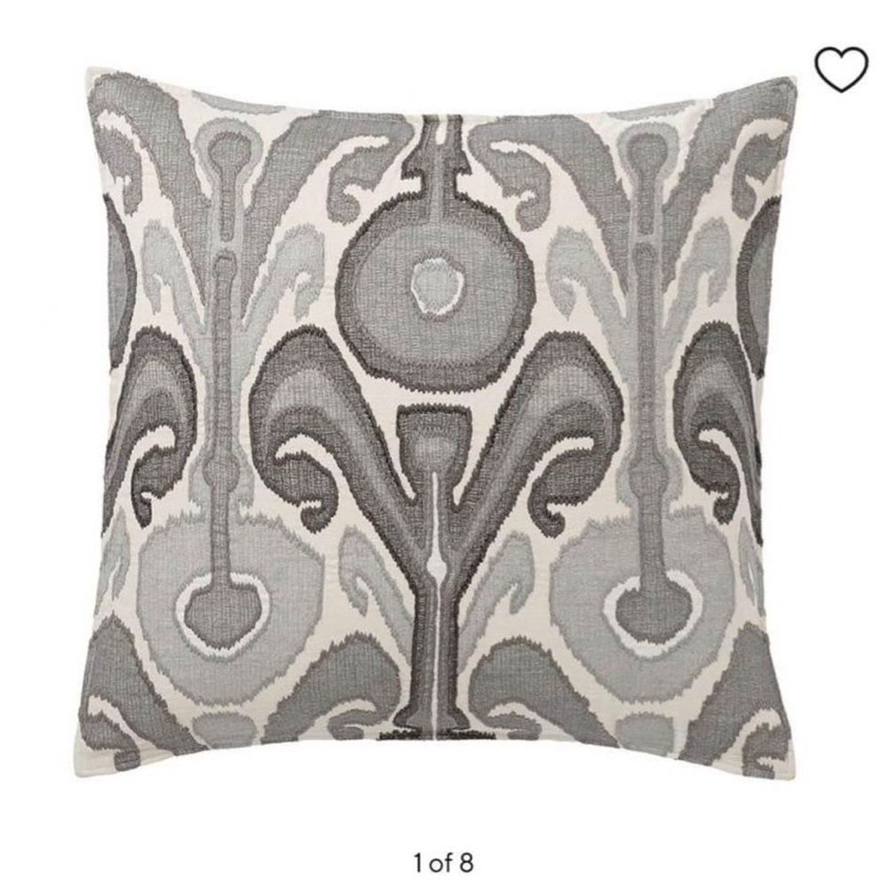 Pottery barn throw pillow
